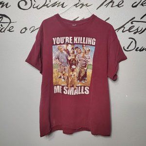 Vintage Sandlot "You're Killing Me Smalls" Maroon Short Sleeve Tee, M